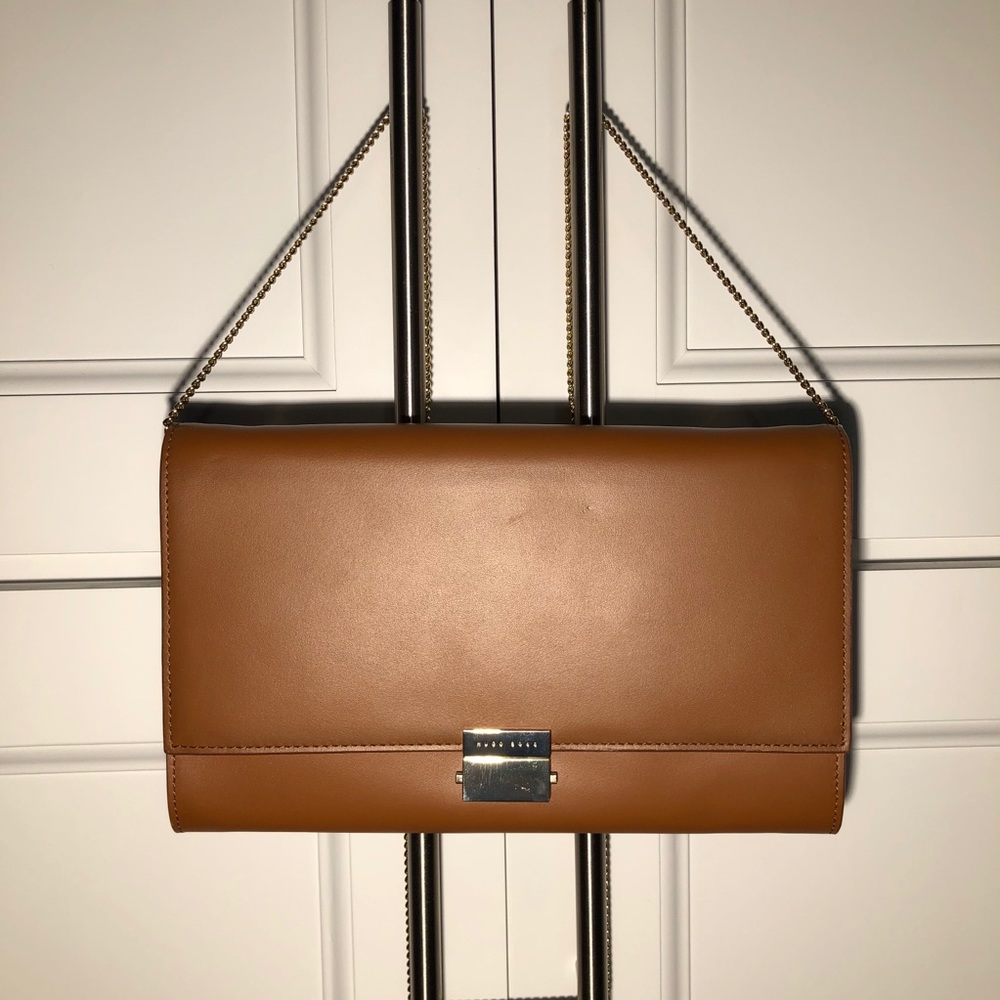 BOSS Hugo Boss Munich Mini Leather Clutch - Picture 2 of 13